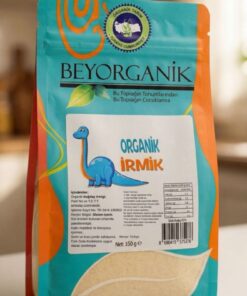BEYORGANİK Organik İrmik 350gr (PESTİSİT VE AFLATOKSİN ANALİZLİ)