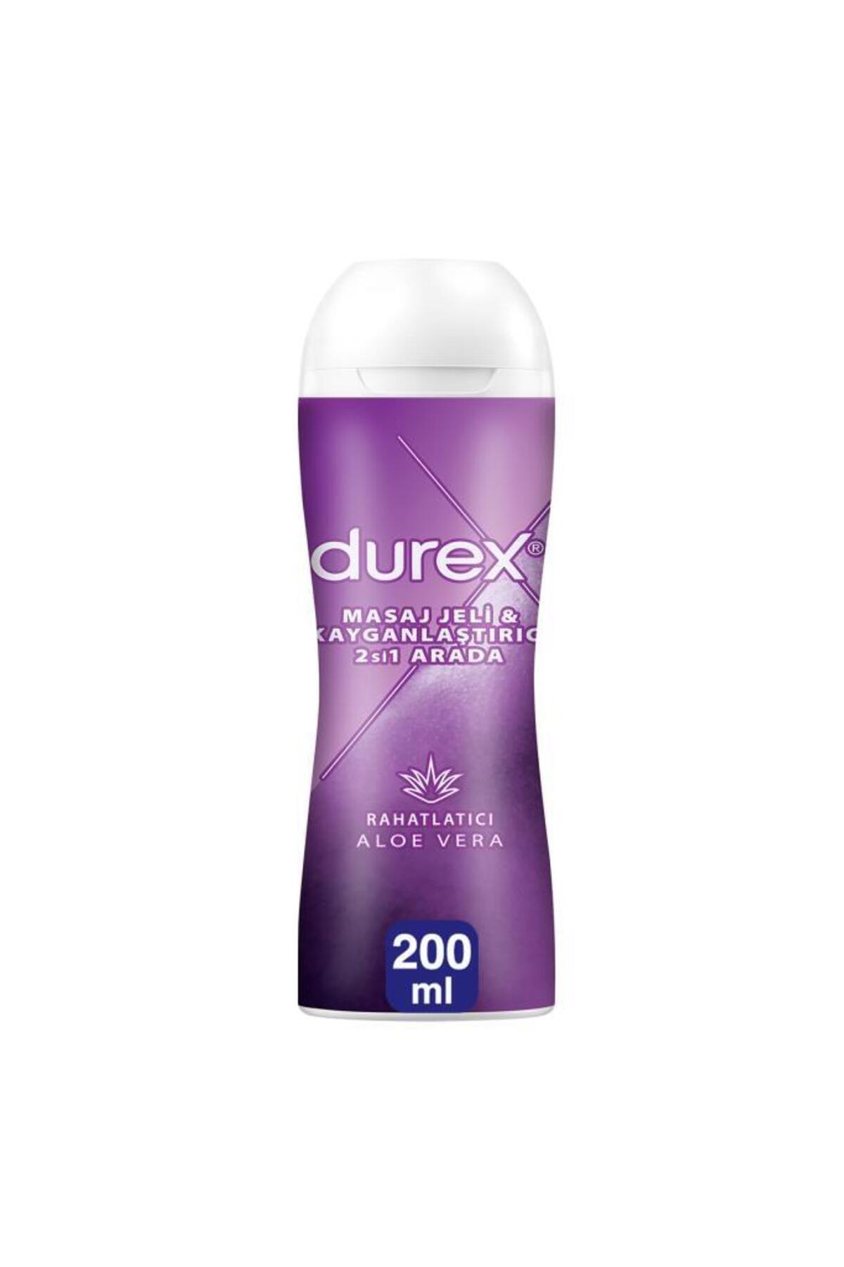Durex Play 2 si 1 Arada Kayganlaştırıcı Aloe Vera Jel 200 ml