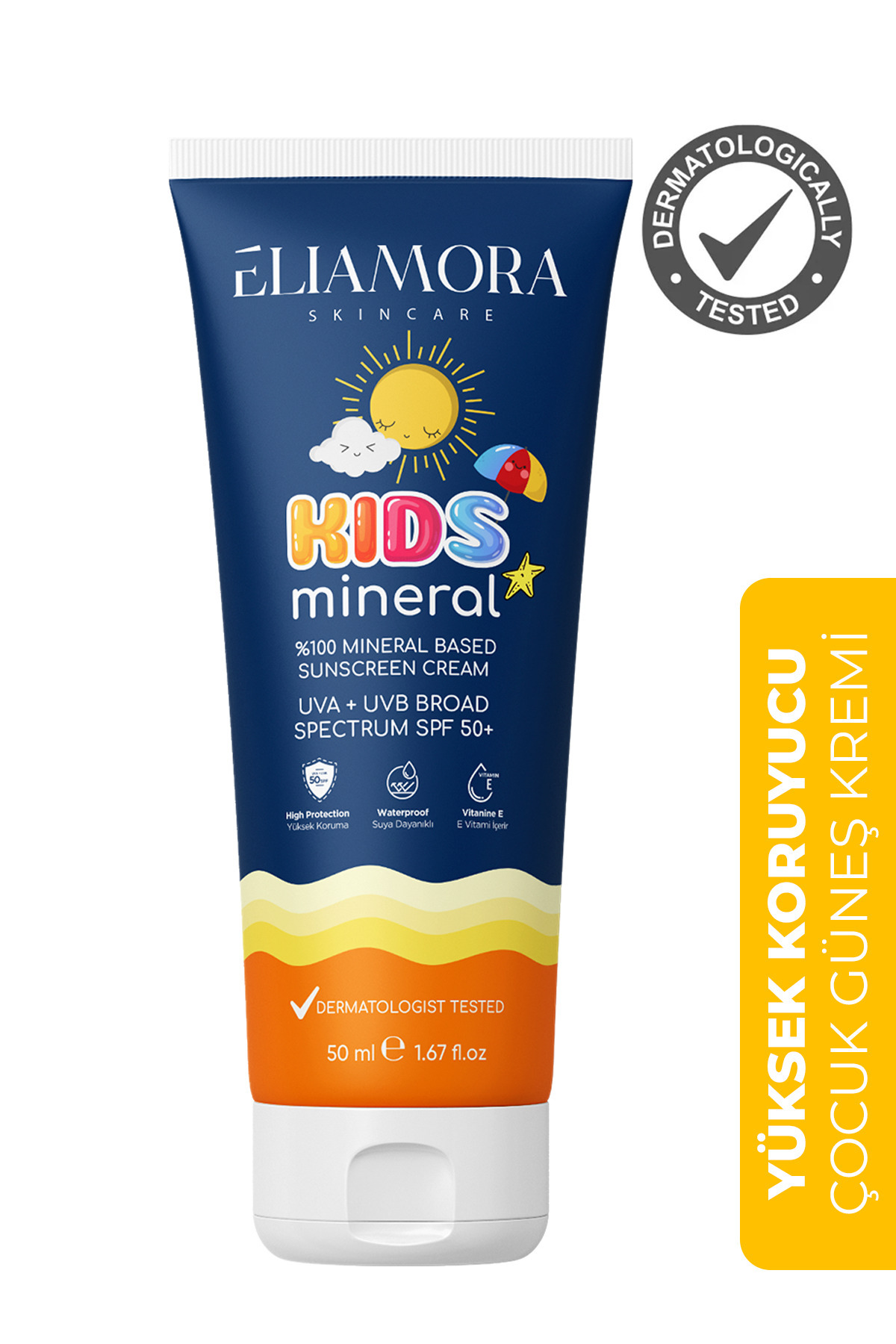 eliamora Çocuk Güneş Kremi 50 Spf
