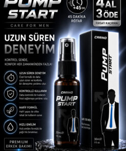 Carino E Bella Carino Pump Start Sprey 30 ML – Erkek Bakım Spreyi