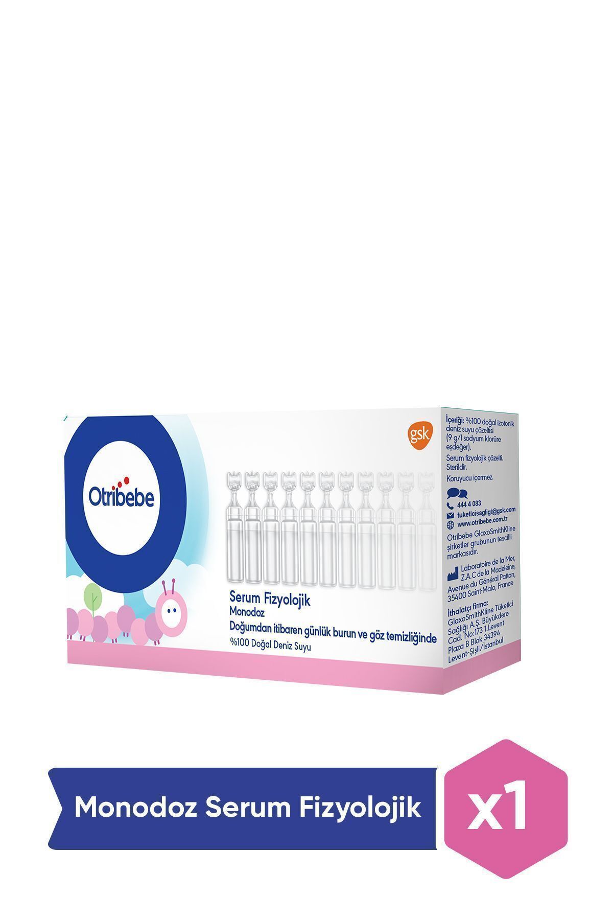 Otribebe Monodoz Deniz Suyu 20 Flakon