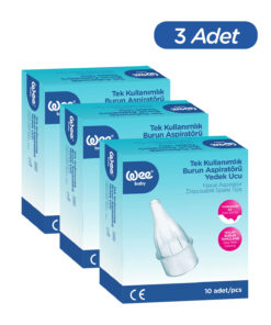 Wee Baby Burun Aspiratörü Yedek Uç Seti (10x3 30 Adet)