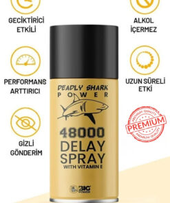 BİG POWER Erkekler İçin Geliştirilmiş Géciktirici Sprey Ekstra Etkili Premıum A-kalite 75-80 Kullanımlık