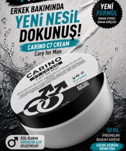 Carino E Bella C7 Care For Man Uzun Deneyim Erkek Kremi 50 ml