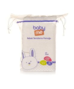Baby Me Bebek Temizleme Pamuğu 60 Adet Bae-20017