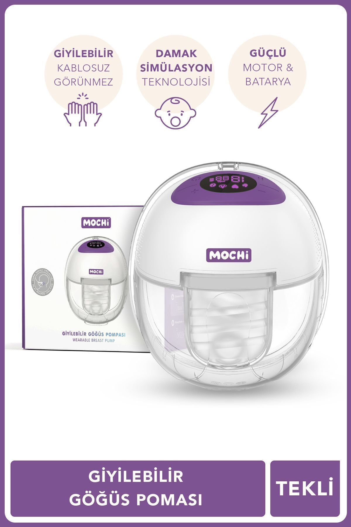 Mochi - Giyilebilir Göğüs Pompası