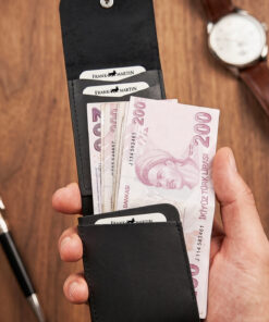 Frank Martin Minimalist Katlamalı Para Bölmeli Kartlıklı Viral Cüzdan