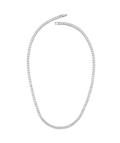 Merano Design 4mm Beyaz Su Yolu Kolye