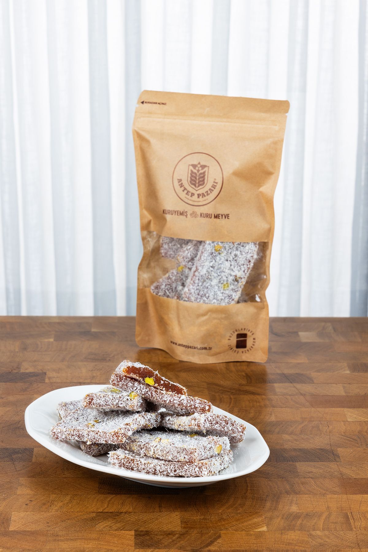 Antep Pazarı Antep Fıstıklı Cezerye - 500g