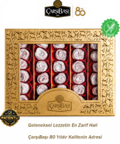 çarşıbaşı Glutensiz Roselight Artizan Aromalı Patentli Türk Gül Lokumu 600 gram