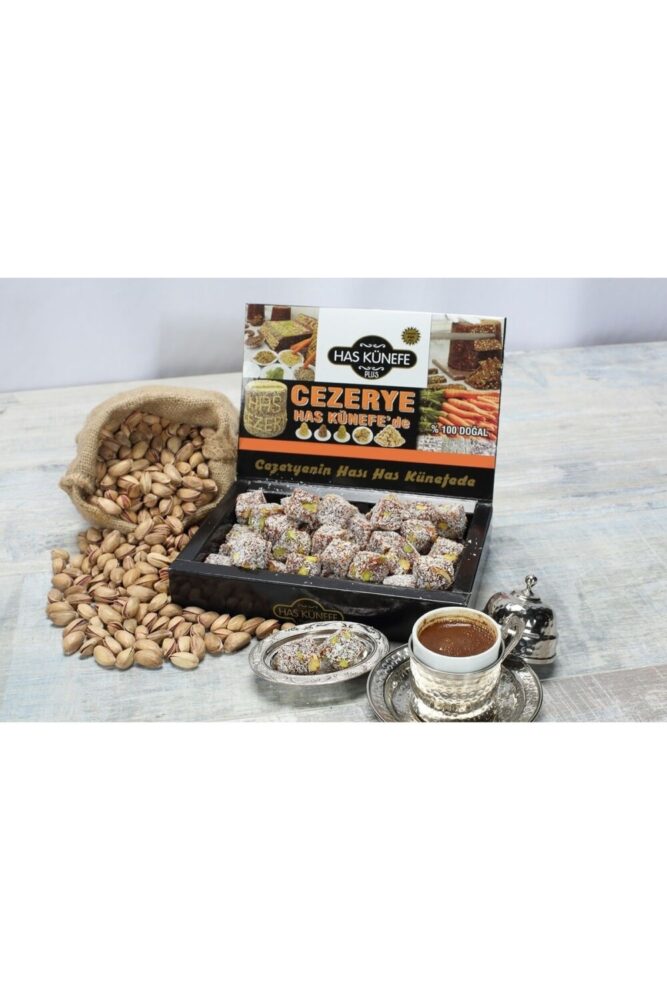 HAS CEZERYE Klasik Fıstıklı Küp Cezerye 500 Gr