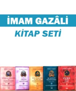 Çelik Yayınevi Imamı Gazali Kitap Seti Kalbin Sırları-dilin Afetleri-nefs Terbiyesi-iki Şehvet-öfke Ve Kin 5'li Set