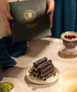 Antep Pazarı Karadut Özlü Antep Fıstıklı Fitil Lokum - 350g