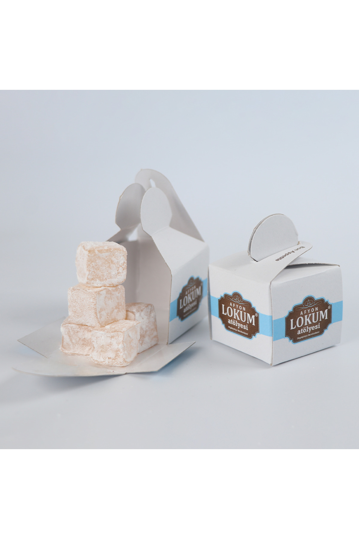 Lokum Atölyesi Damla Sakızlı Mini Lokum 250g (10 Adet Tekli Kutu İçerisinde)