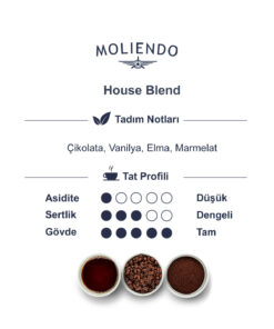 Moliendo House Blend Filtre Kahve (Öğütülmüş Filtre Kahve) 250 g - Görsel 3