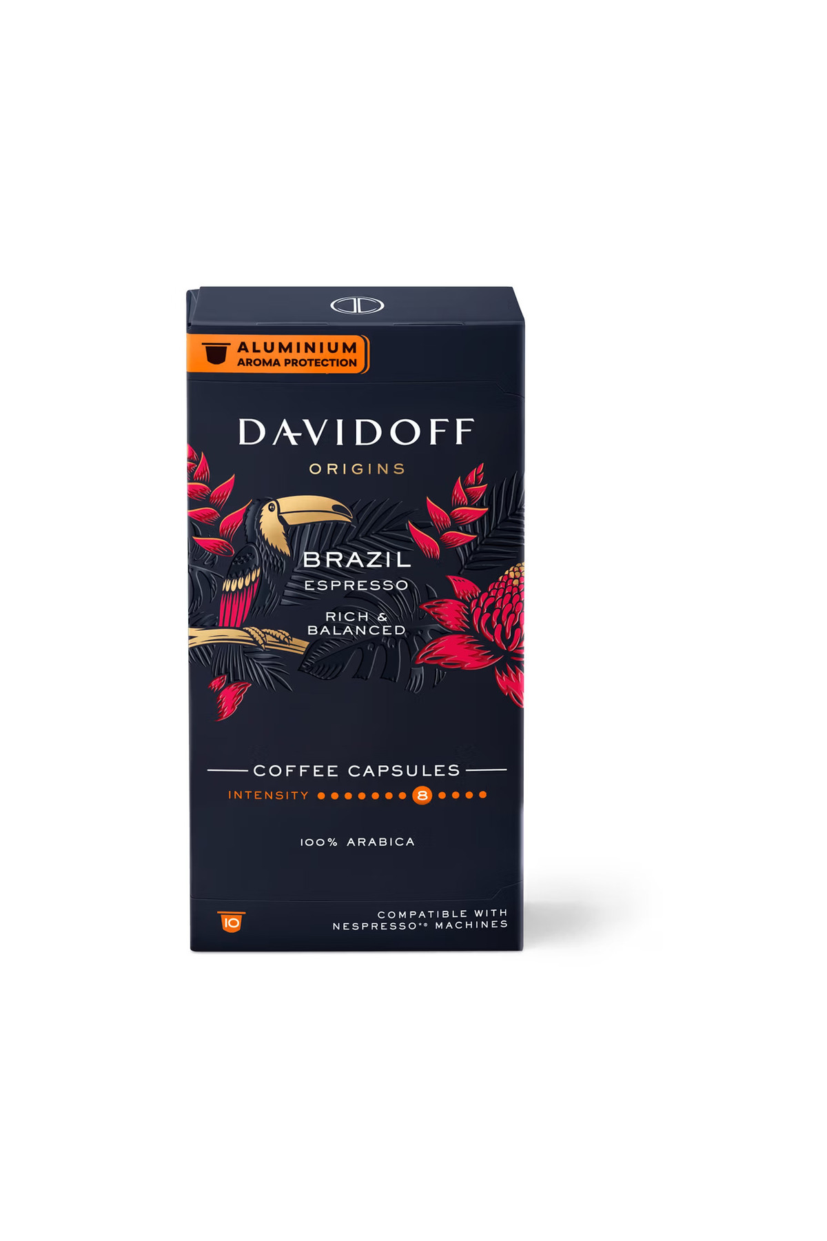 Davidoff Espresso Brazil 10lu Kapsül Kahve – Nespresso Uyumludur
