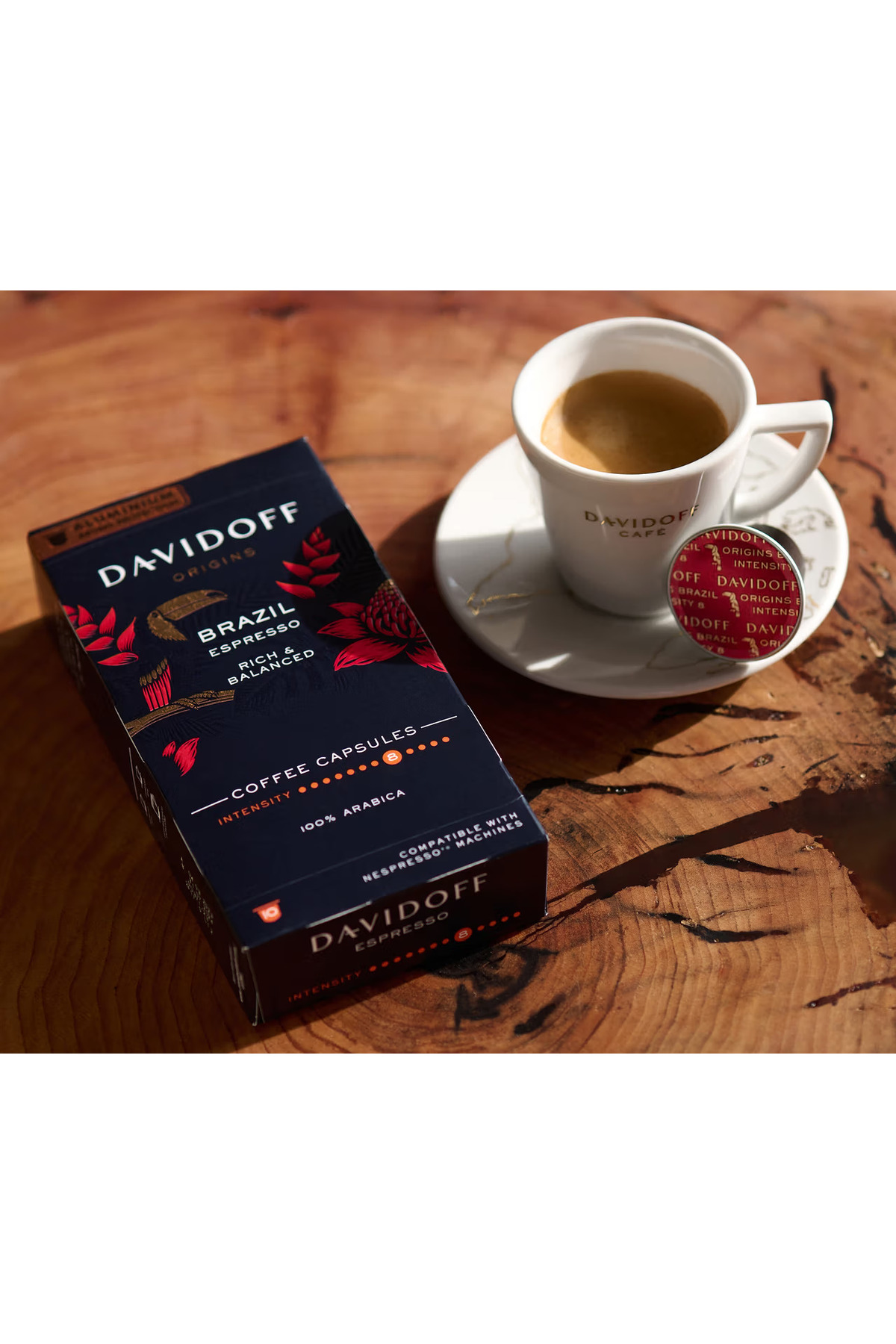 Davidoff Espresso Brazil 10lu Kapsül Kahve – Nespresso Uyumludur - Görsel 3