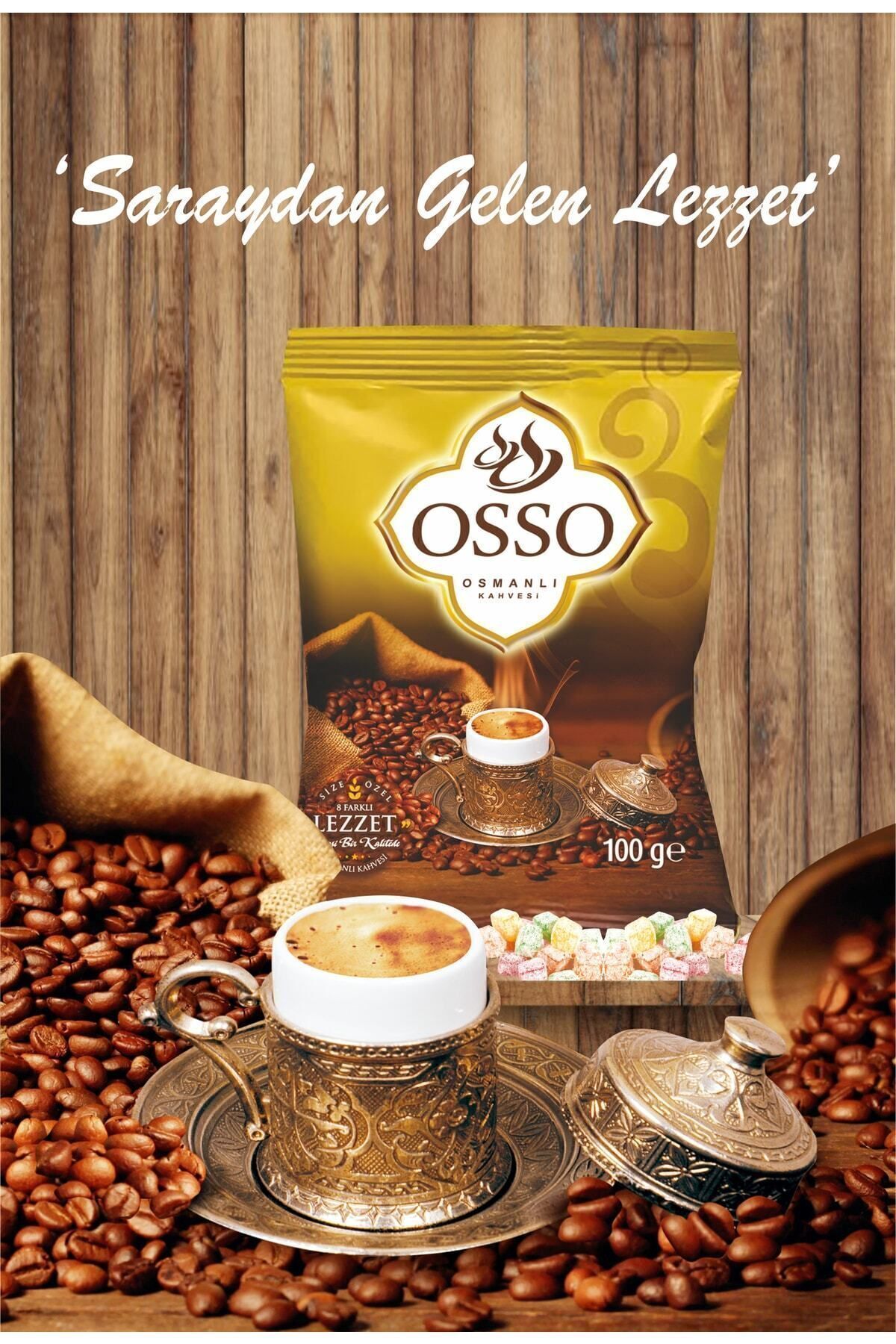 OSSO KAHVE Osso Osmanlı Kahvesi 100 Gr.