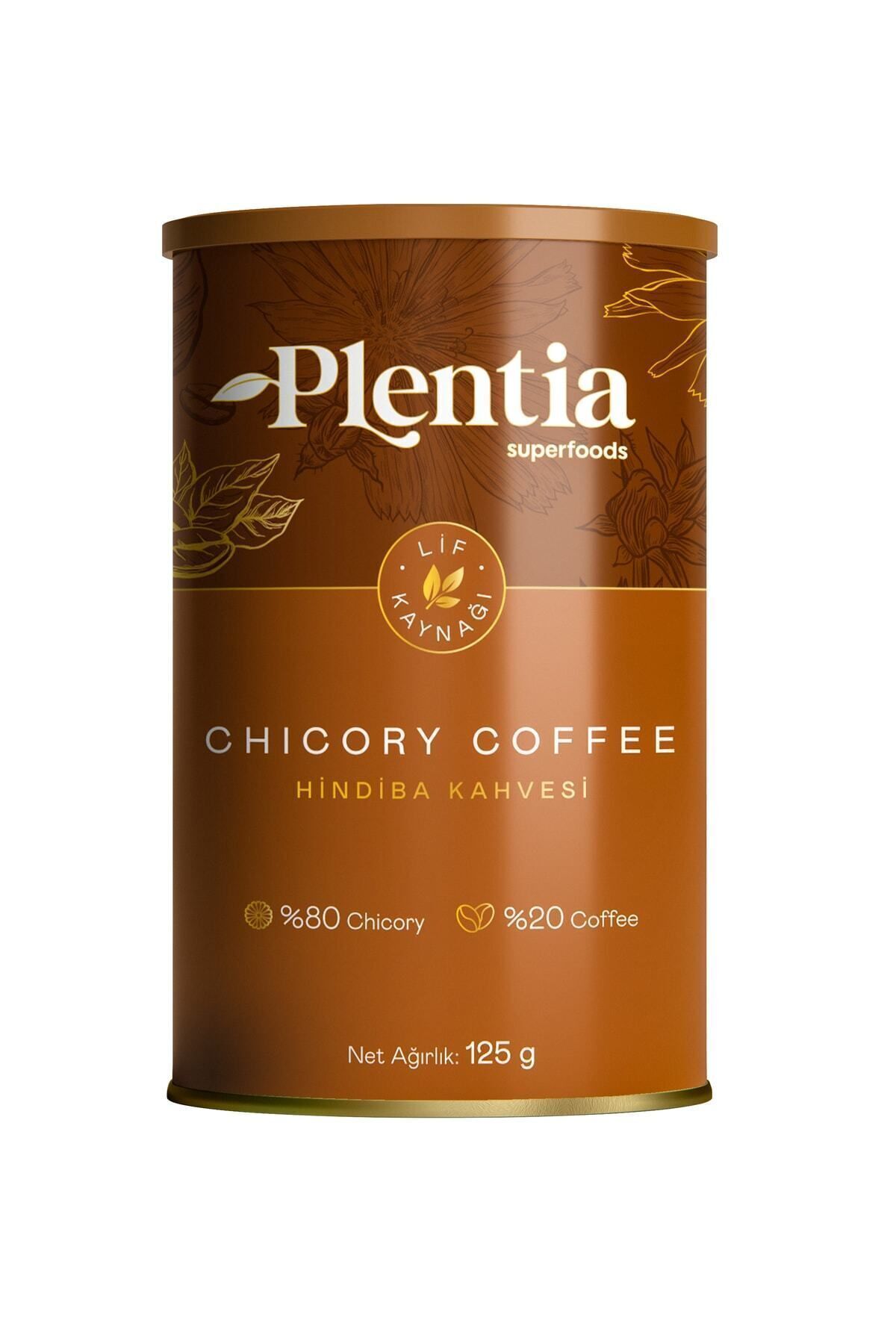 Plentia Superfoods Chicory Coffee Hindiba Kahve 125 G