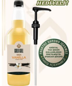 gold gull Vanilya Aromalı Kahve Ve Meyve Şurubu 700 ml.
