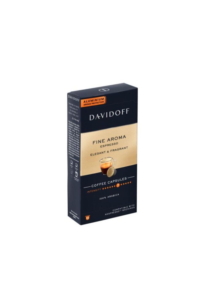 Davidoff Fine Aroma Espresso 10'lu Kapsül Kahve – Nespresso Uyumlu - Görsel 3