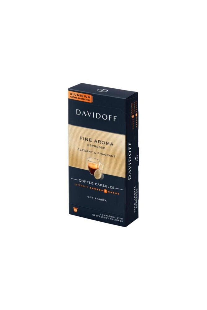 Davidoff Fine Aroma Espresso 10'lu Kapsül Kahve – Nespresso Uyumlu - Görsel 2