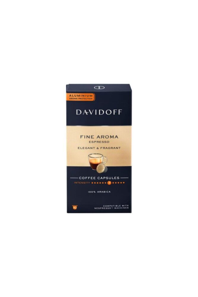 Davidoff Fine Aroma Espresso 10'lu Kapsül Kahve – Nespresso Uyumlu