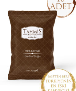 Tahmis 10'lu Türk Kahvesi Orta Kavrulmuş 100 gram Paket Seti