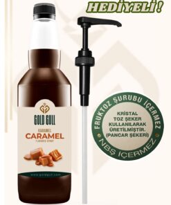 gold gull Karamel Aromalı Kahve & Meyve Şurubu 700 ml.