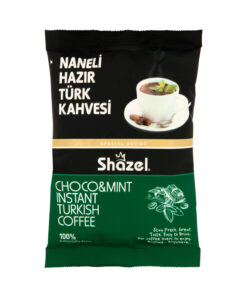 Shazel Naneli Hazır Türk Kahvesi 100gr | Doğal Nane Yağı | Özel Seri