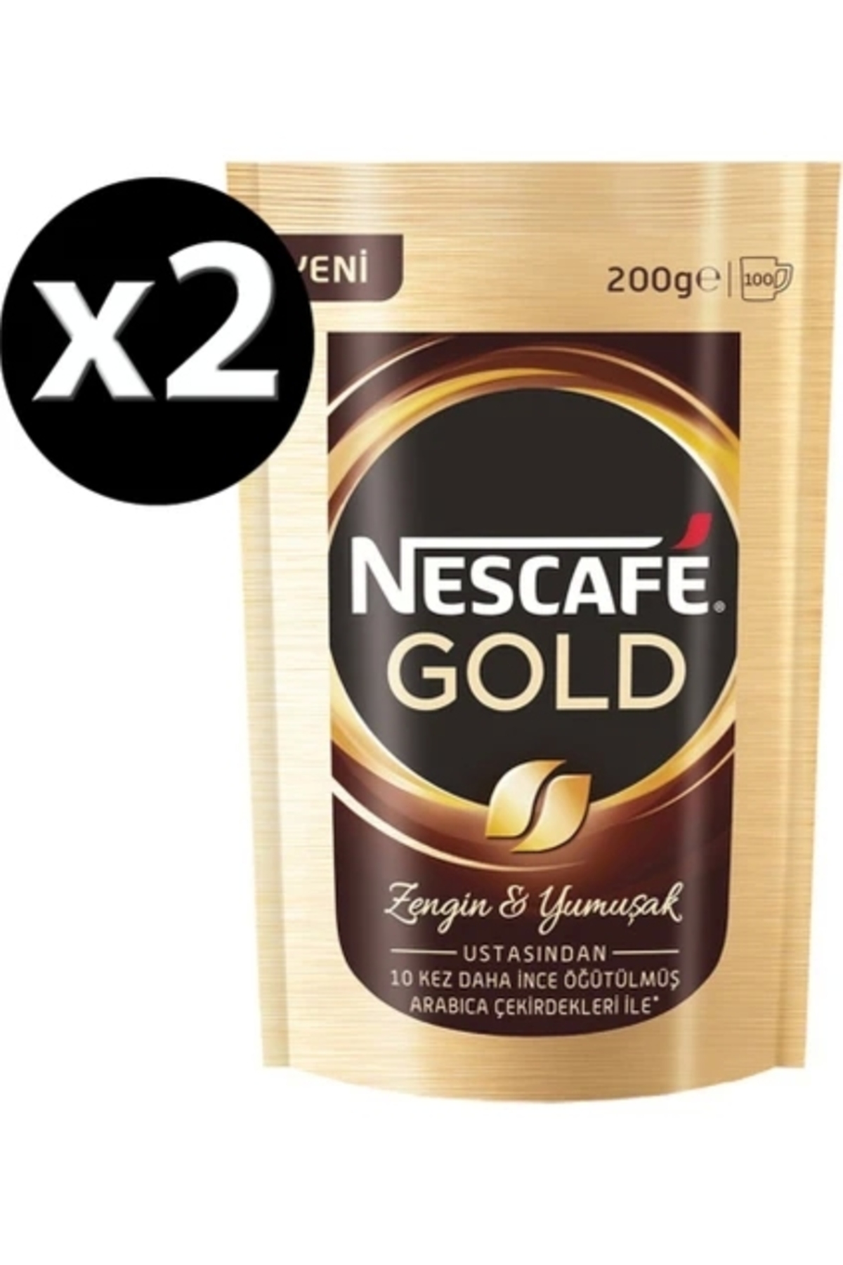 Refresco Nescafé Gold 200 gr X 2 Piezas