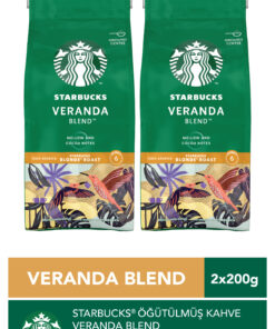 starbucks coffee 2 Adet Veranda Blend Öğütülmüş Kahve 2x200g