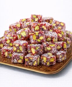 ARTUKBEY Çifte Kavrulmuş Narlı Fıstıklı Lokum 250 Gr