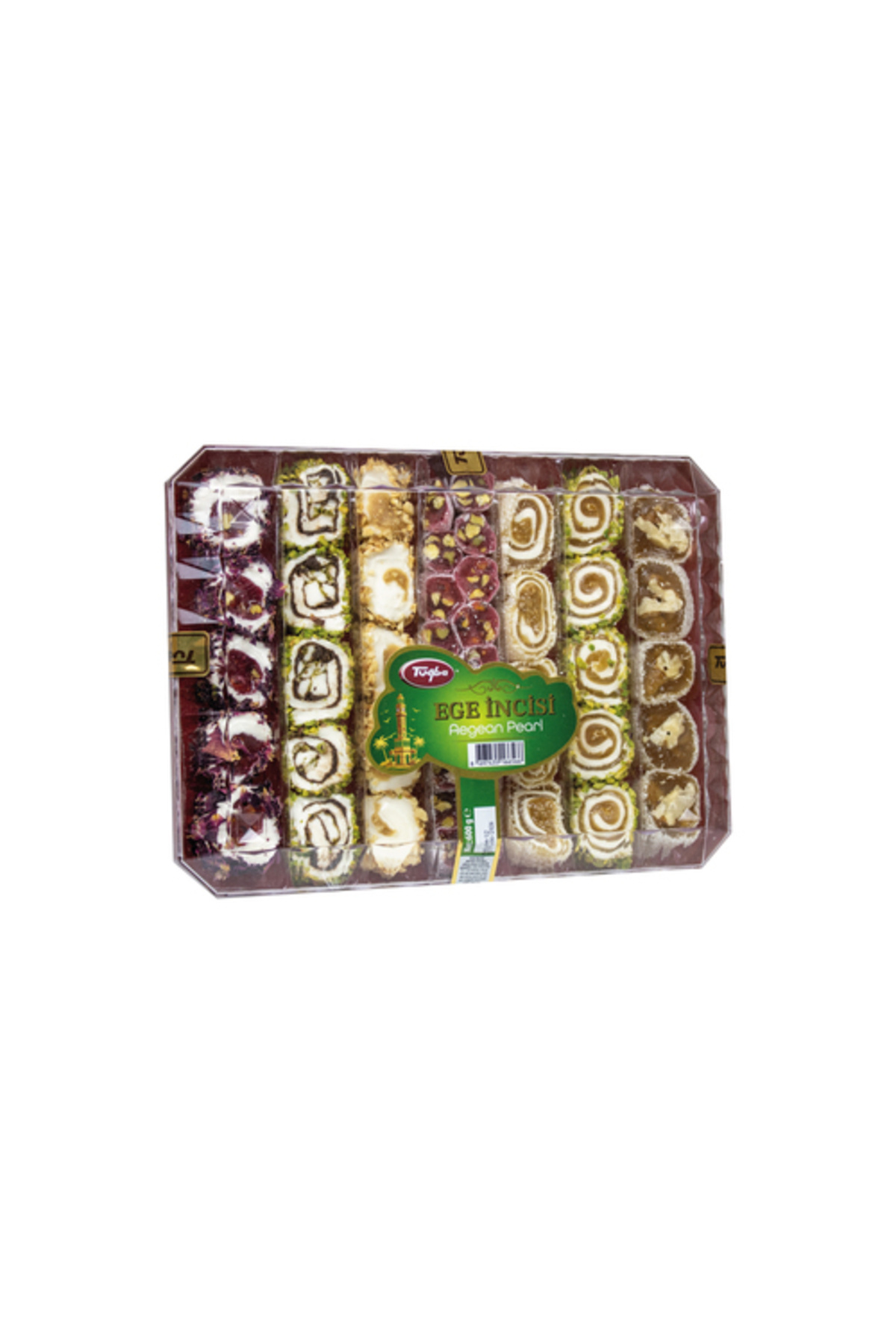 Tuğba Kuruyemiş Ege Incisi 600 Gr(TURKİSH DELİGHT)