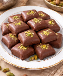Darende Kayısı Dünyası Malatya Darende Çikolata Kaplı Bohça Lokum 500 Gr