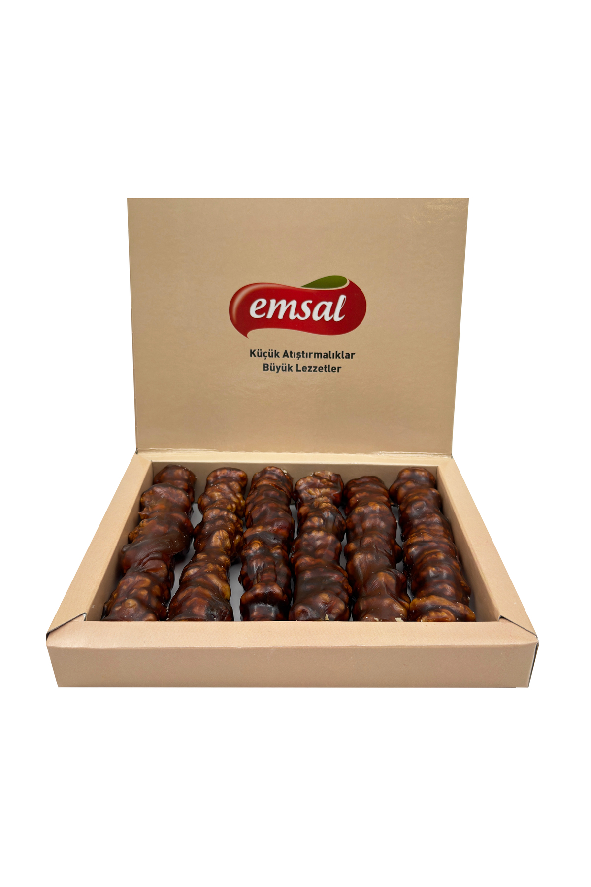 Emsal Cevizli Pekmezli Sucuk (ÖZEL) 500 G - Hediyelik Kutu