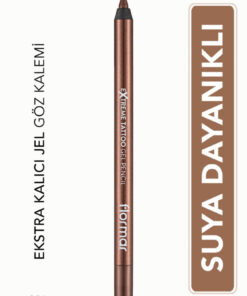 Flormar Işıltılı Kalıcı Göz Kalemi (BAKIR) - Extreme Tattoo Gel Pencil - 001 Glitzy Brown - 8682536028837