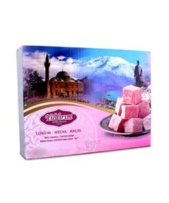 Yıldırım Şekerleme Gül Yapraklı Küp Gül Lokumu 750 gr - Isparta