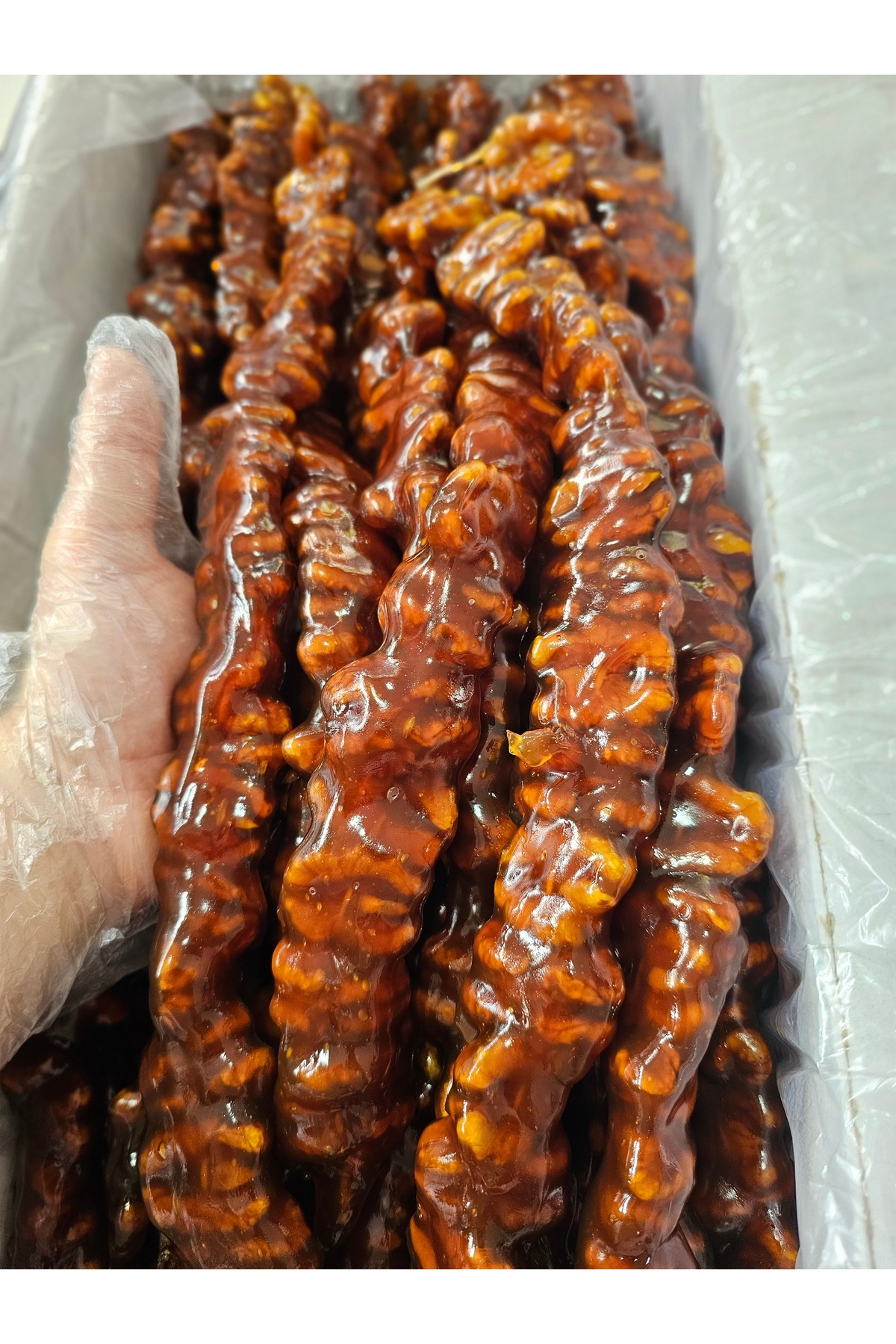 KÖME ŞAHANE Haftalık aşırı taze üretim maraşsucuğu cevizli pekmezli sucuk 1 kilo 1000gr