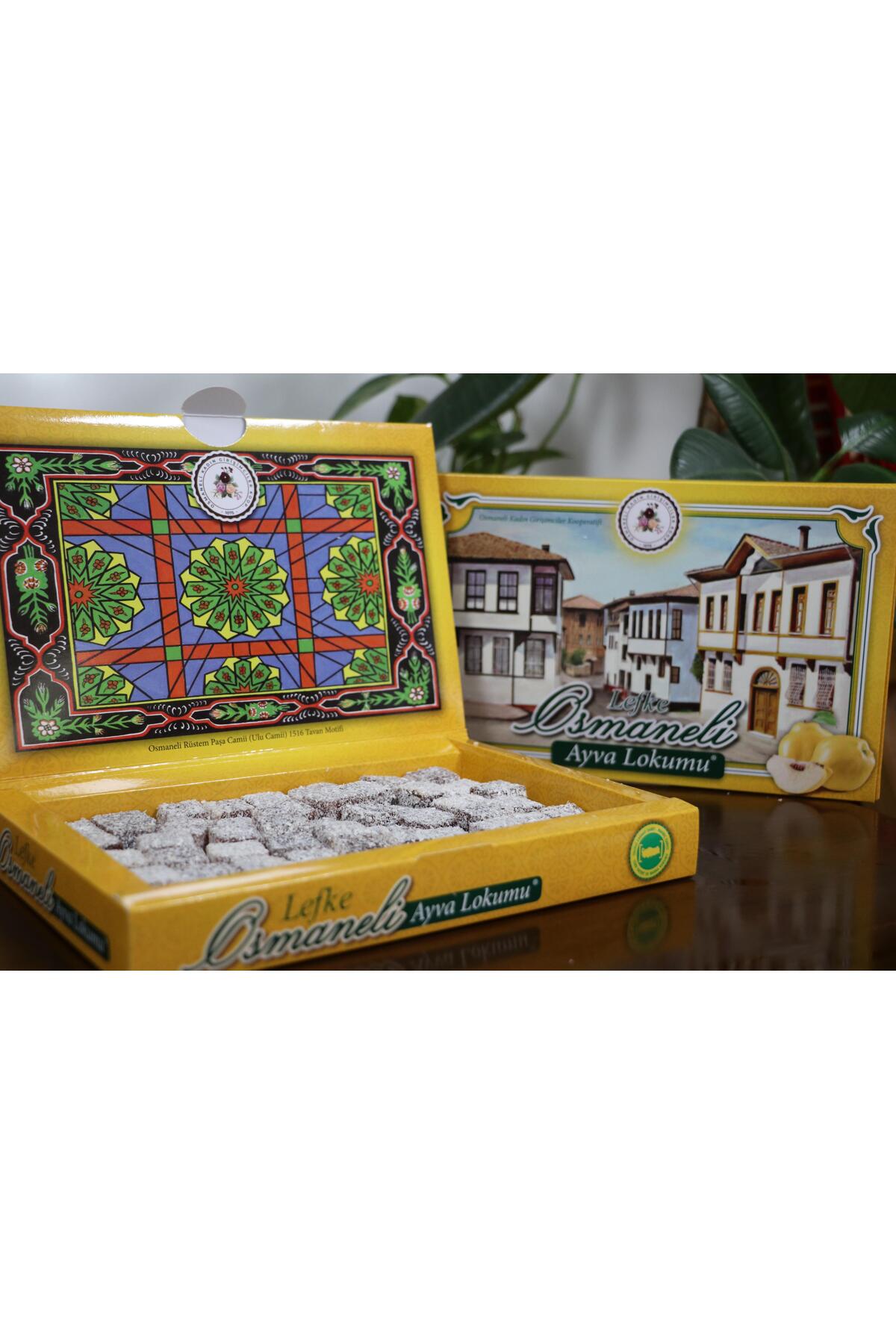 KADINELİ-OSMANELİ Lefke Osmaneli Ayva Lokumu 400 Gr