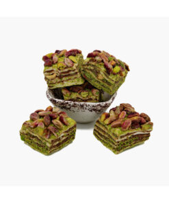 Saido Kahve Tane Antep Fıstıklı Hünkar Lokum 400g –Tatlandırıcısız, Doğal Enfes Tat