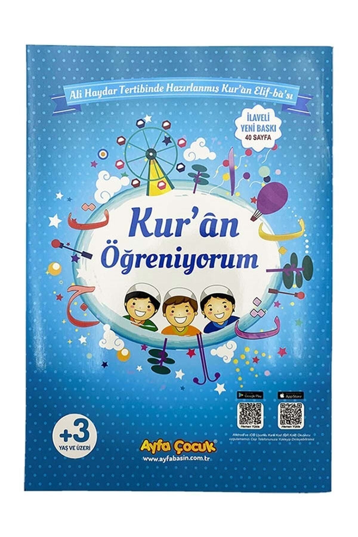 Ayfa Basın Yayın Kuran Öğreniyorum Elif Ba Mavi