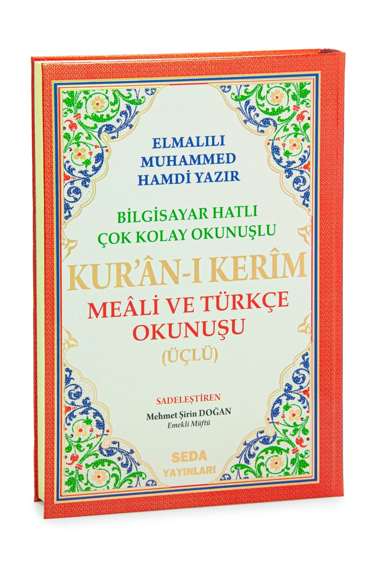 ihvan online Üçlü Mealli Arapça Türkçe Okunuşlu Kuranı Kerim Cami Boy