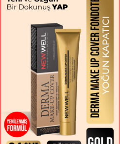 New Well Derma Make-up Cover Fondöten - Gold