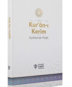 Türkiye Diyanet Vakfı Yayınları Kuranı Kerim Açıklamalı Meali (orta Boy Metinsiz)