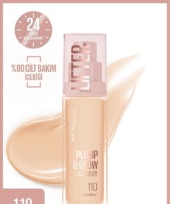 Maybelline New York Lifter Niasinamid ve Hyalüronik Asit İçeren Aydınlatan Fondöten - 110