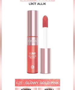 L'Oreal Paris L'Oréal Paris Lumi Blush Likit Allık - 625 Glowy Gold Pink