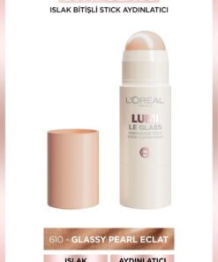 L'Oreal Paris L'Oréal Paris Lumi Glass Islak Bitişli Stick Aydınlatıcı - 610 Glassy Pearl Eclat