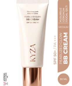 kyza skin Pearlized Glow BB Cream Medium 02 SPF 50+ | Yoğun Işıltılı Cilt Görünümü 30 ml