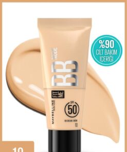 Maybelline New York Fit Me Nude Cilt Bakımı Etkili Nemlendirici SPF50 BB Krem - 10
